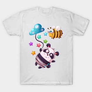 Panda with balloon T-Shirt